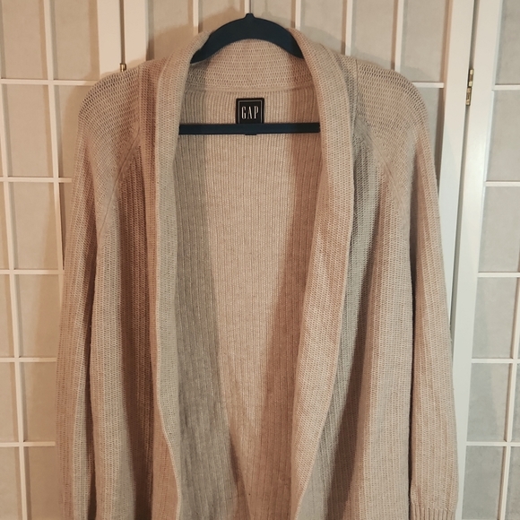 Gap Oversized Tan Cardigan Size S - Picture 6 of 9
